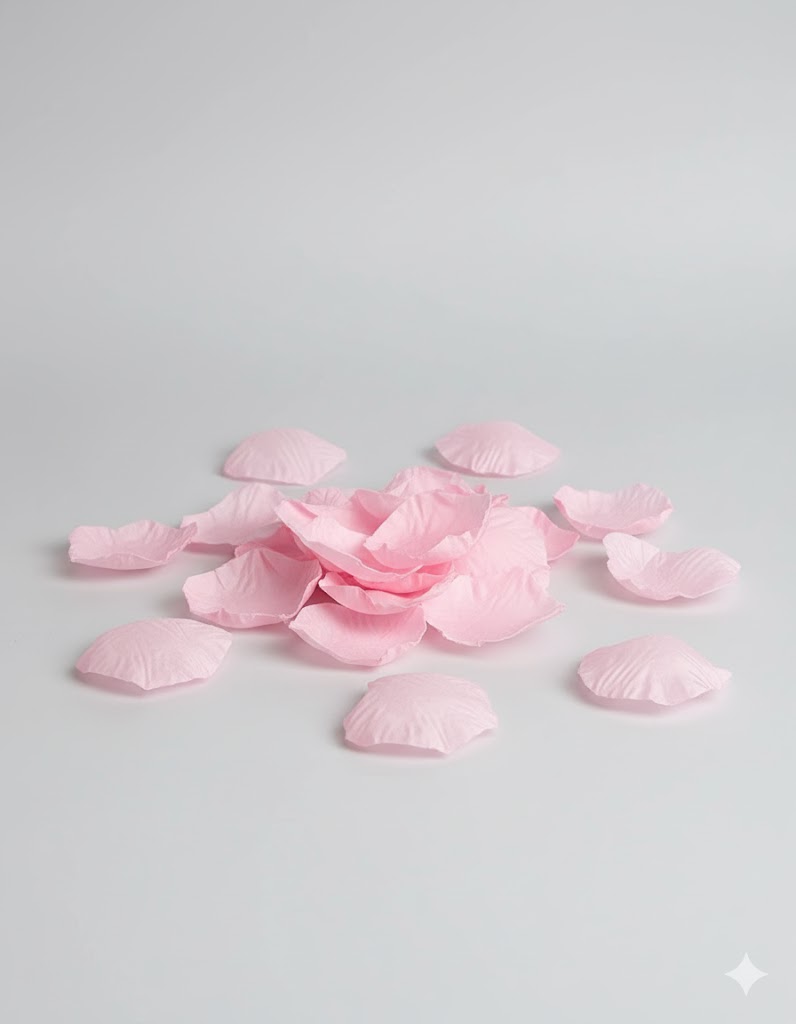 Večné ružové okvetné lístky