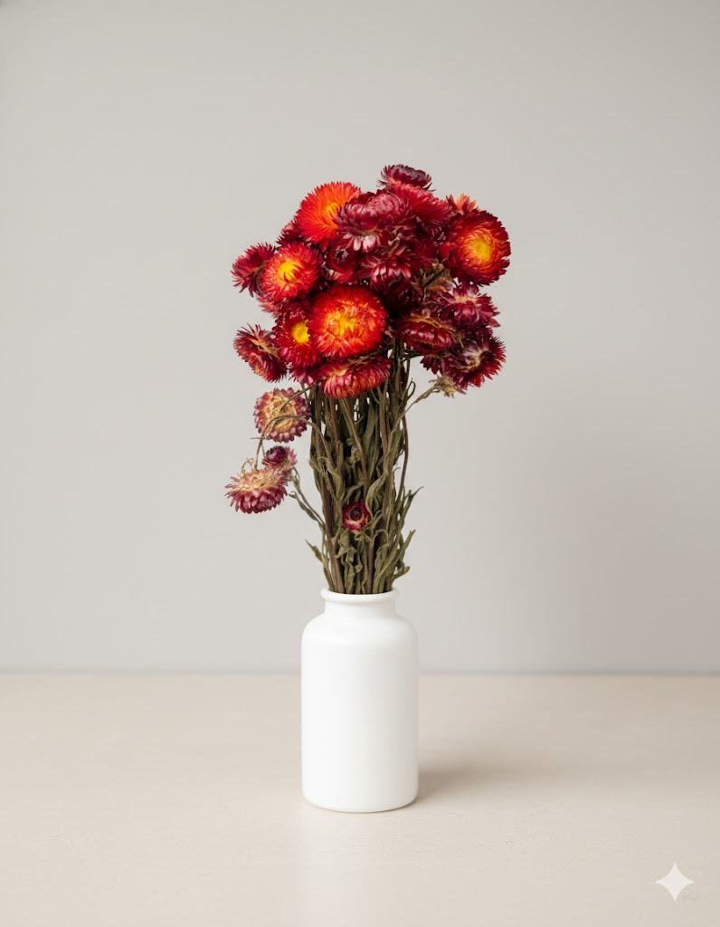 Sušené červené Helichrysum (80 g)