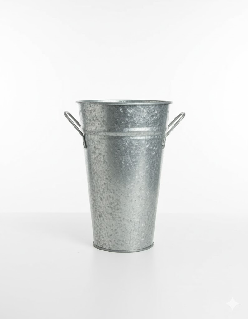 Vysoká zinková váza (30 cm)