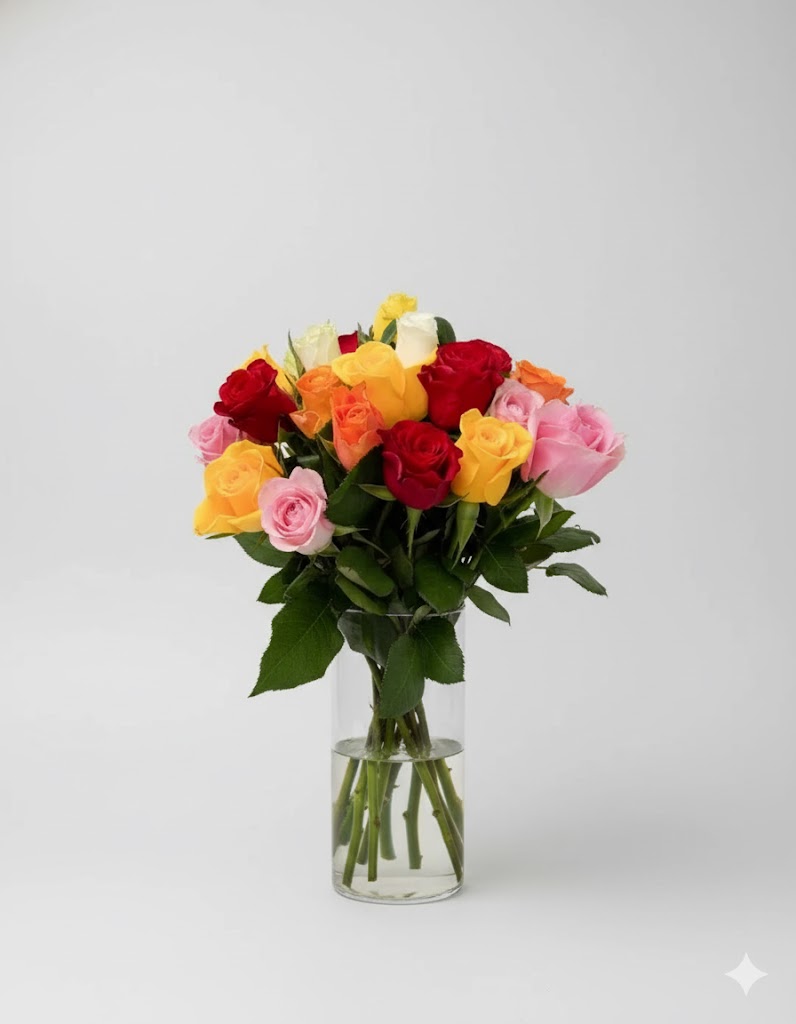 Zmiešané ruže (20 stoniek)