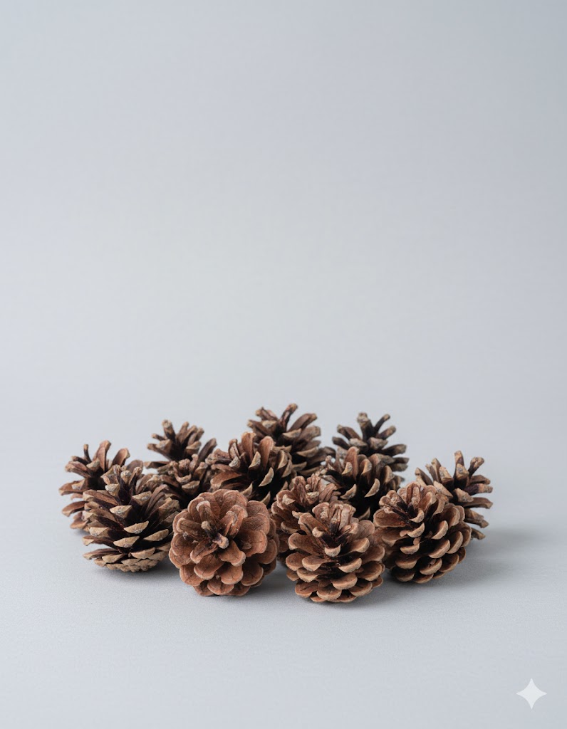 Prírodné šišky (x10)