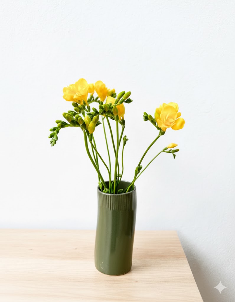 Žltá frézia (10 stoniek)