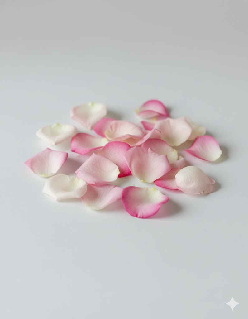 Čerstvé lupene ruží x4800