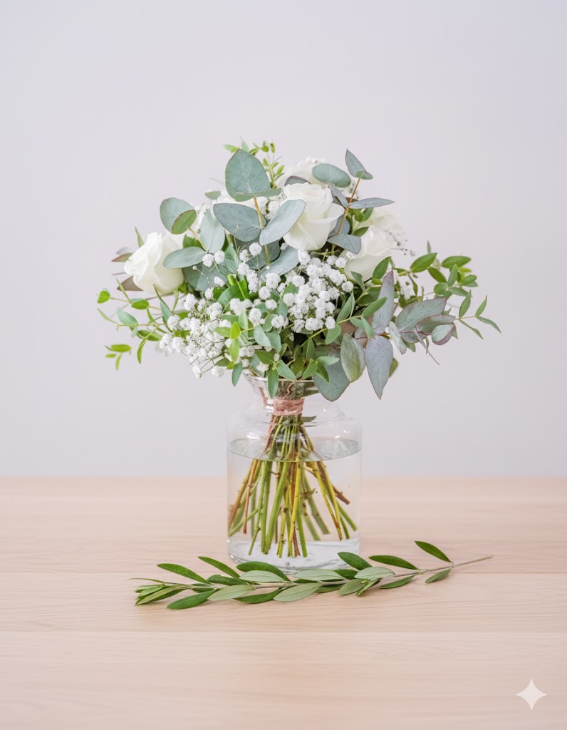 Biela Alice – stredový dekor