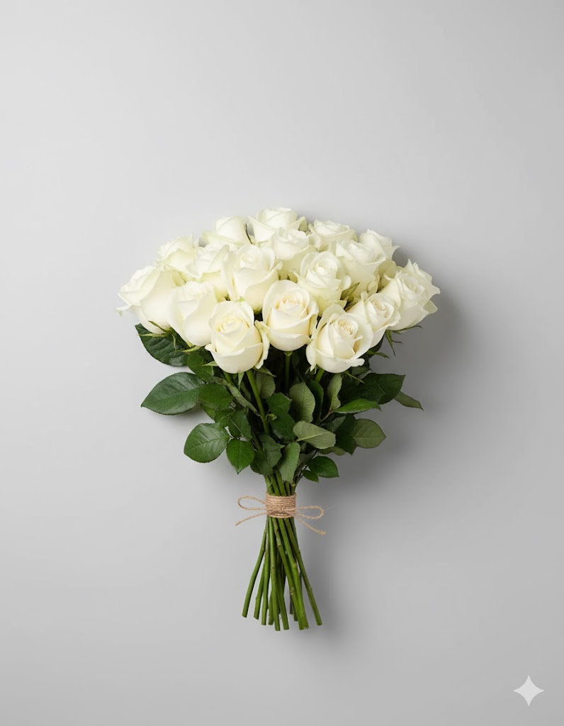 Lavínová ruža (20 stoniek)