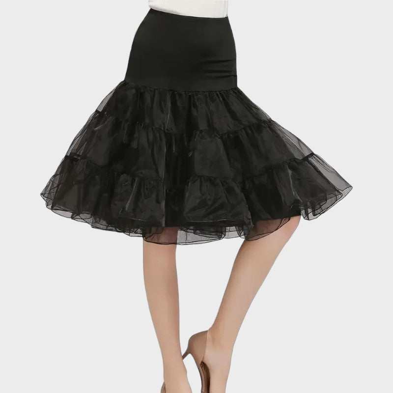 Tulle petticoat onder rok