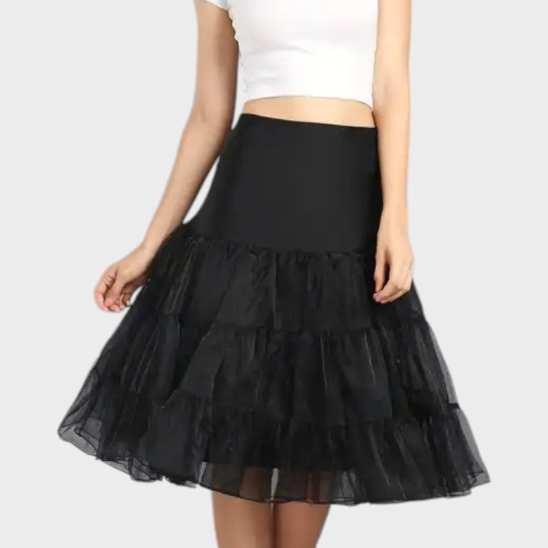 Tulle petticoat onder rok