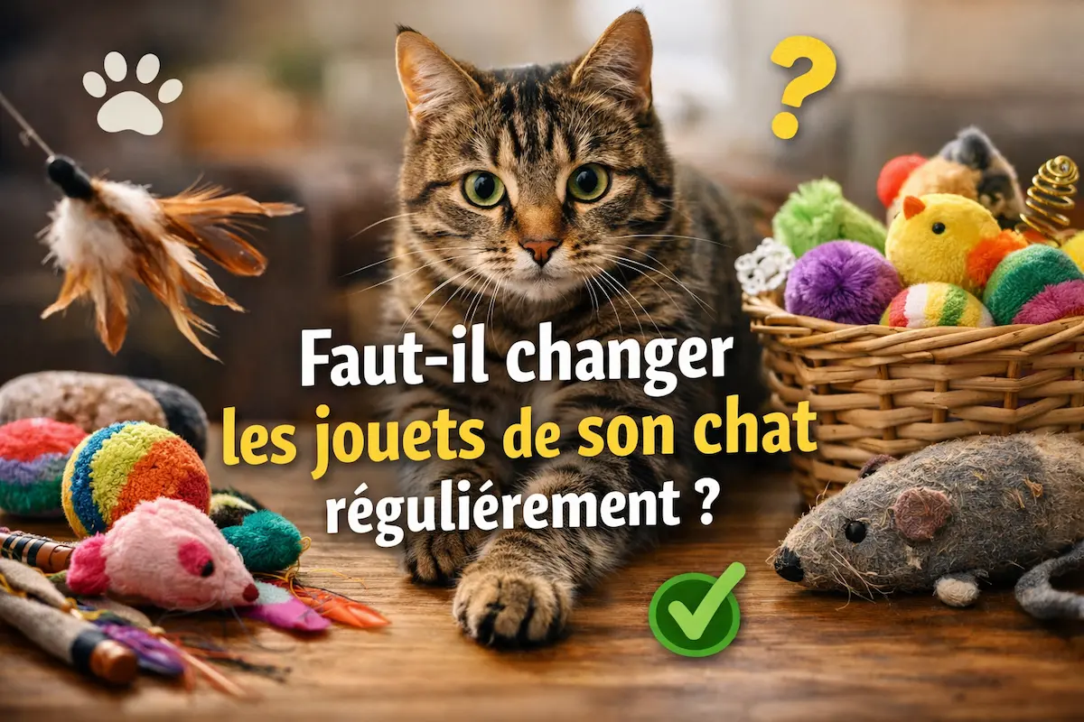 Bör man byta ut kattens leksaker regelbundet? Bör man byta ut kattens leksaker regelbundet?