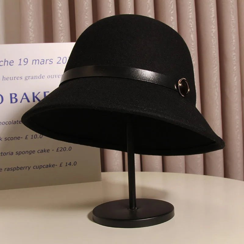 Prancūziška retro moteriška fedora