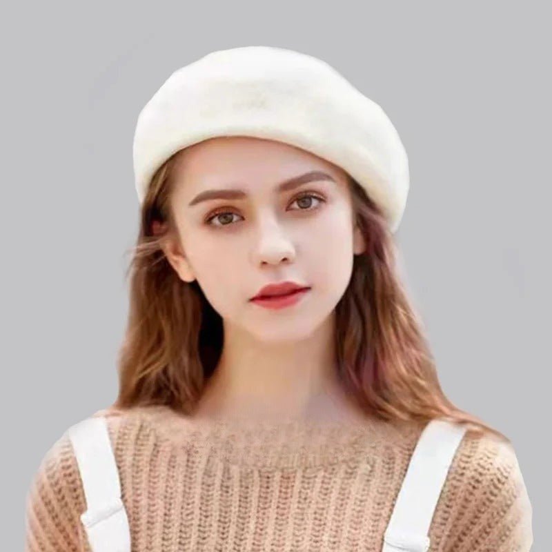 Elegantiška vilnonė beretė