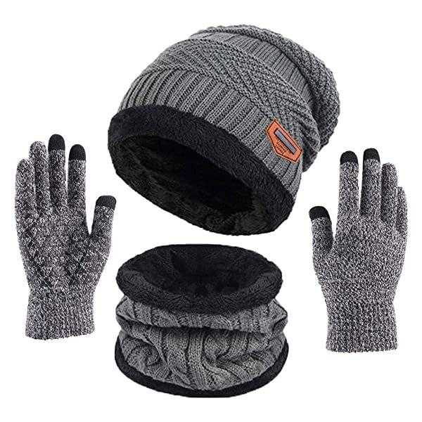 Kepurė šalikas pirštinės unisex