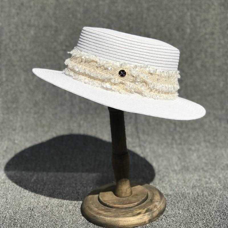Fedora kepurė balta popierinė