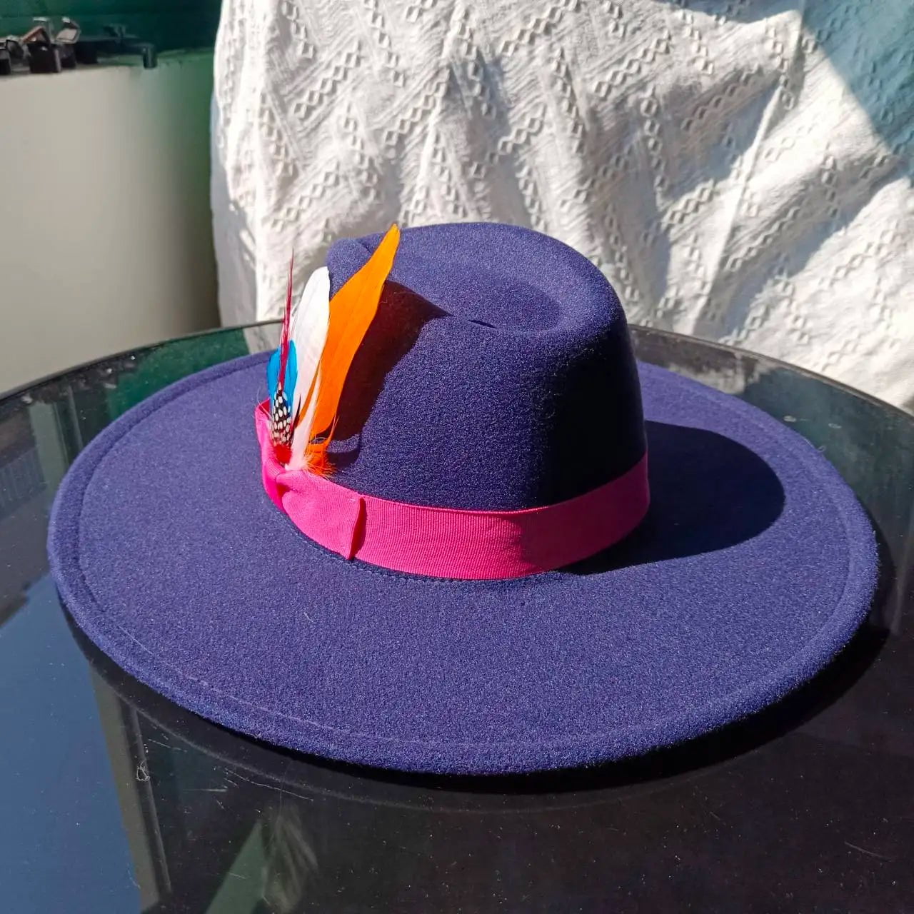 Fedora bohemiška veltinė skrybėlė