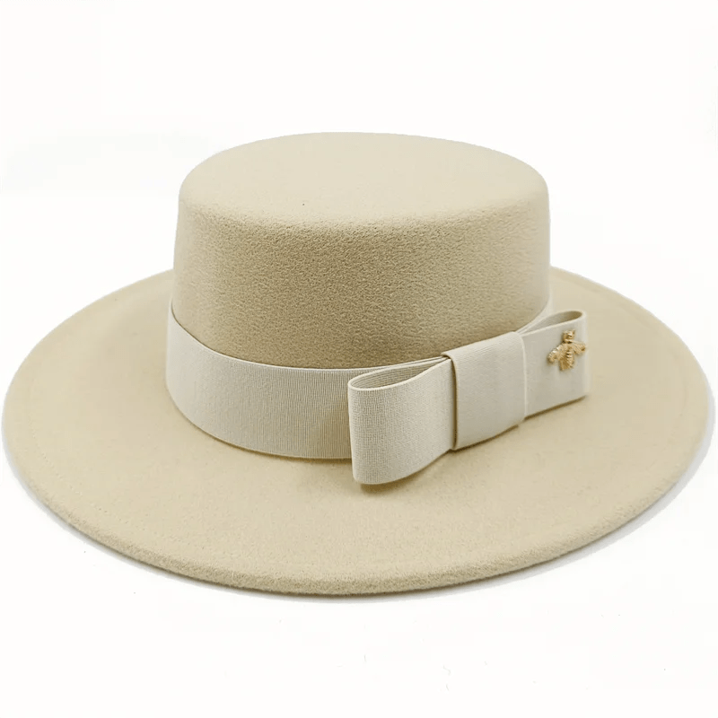 Fedora Chic vilnonė skrybėlė