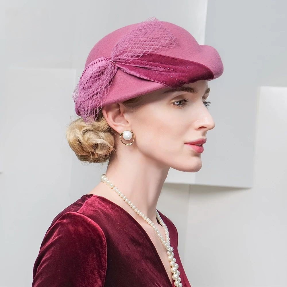 Fedora žieminė kepurė moterims