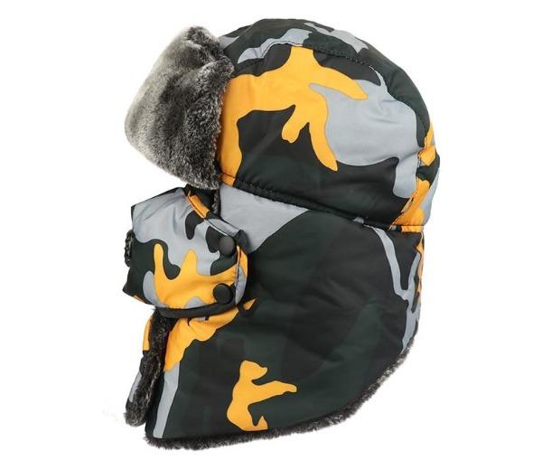 Žieminė kepurė Bomber kepurė Rusija