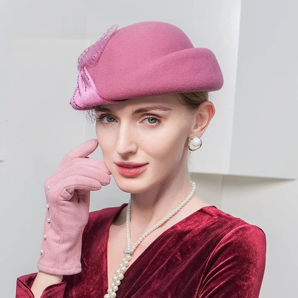 Fedora žieminė kepurė moterims