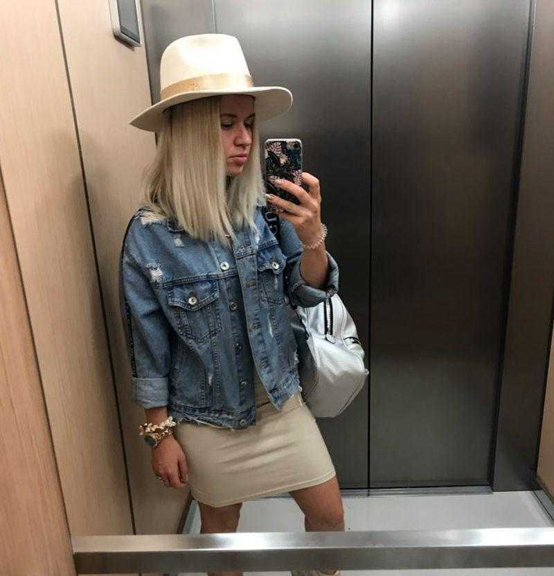 Elegantiška balta vilnonė fedoros skrybėlė