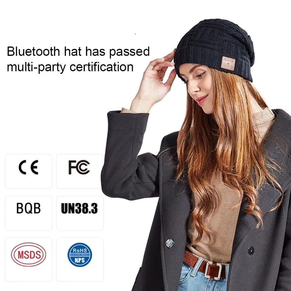 Bluetooth šilta kepurė