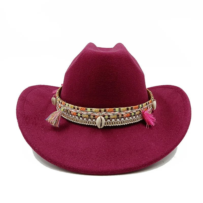 Stetsonas su buliaus formos dekoru