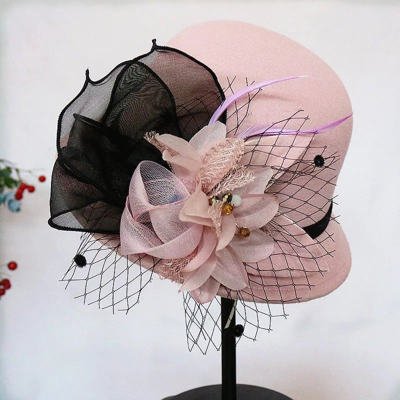 Vakarinė cloche skrybėlė