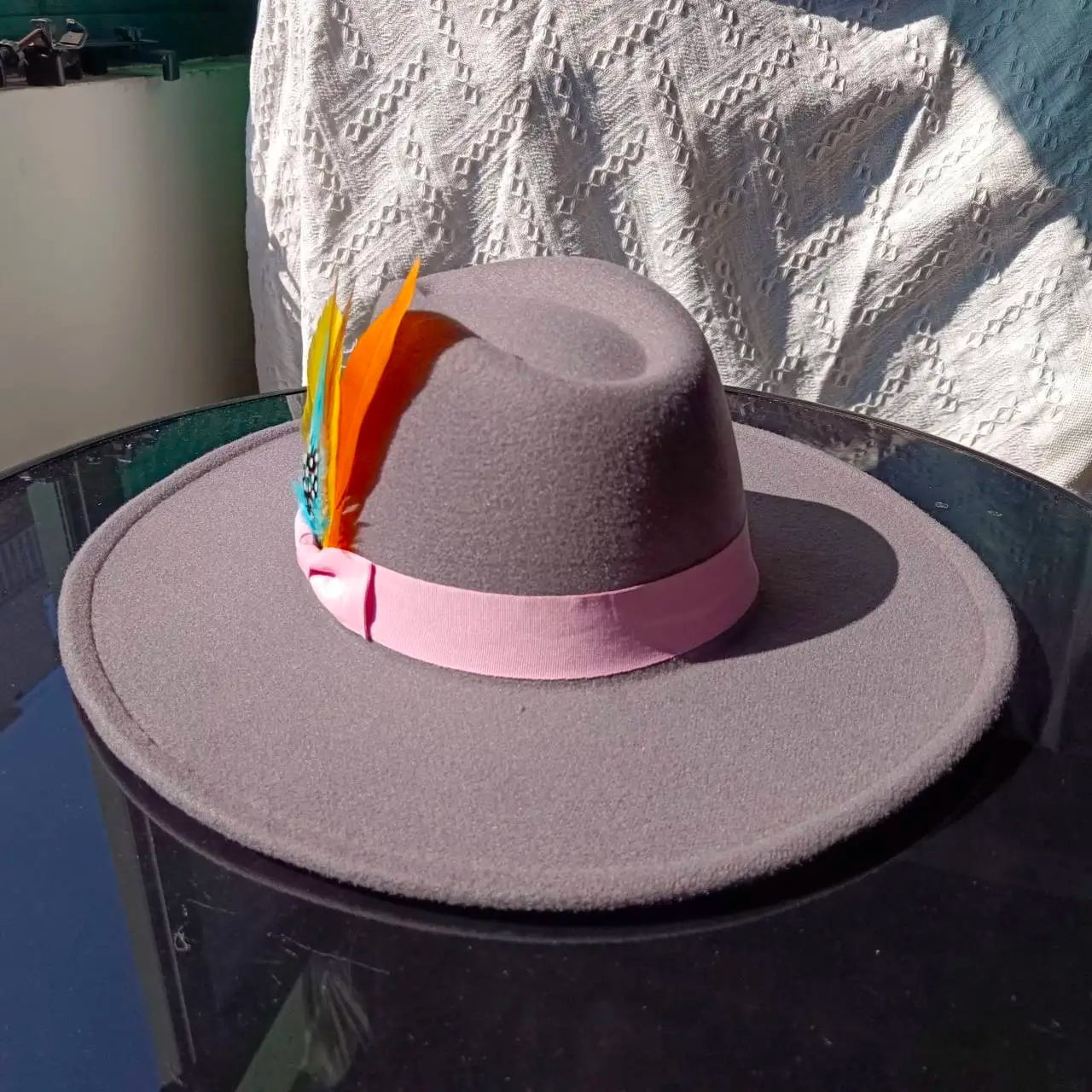 Fedora bohemiška veltinė skrybėlė
