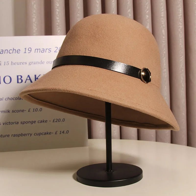 Prancūziška retro moteriška fedora
