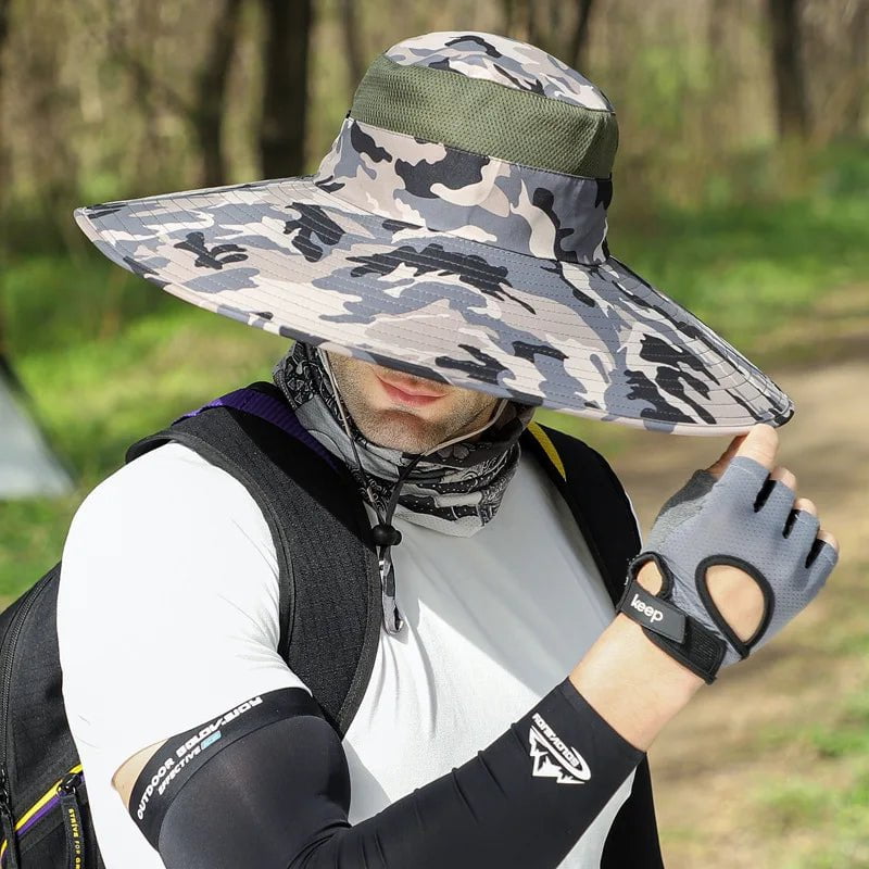 Žvejo kepurė iš patvarios drobės