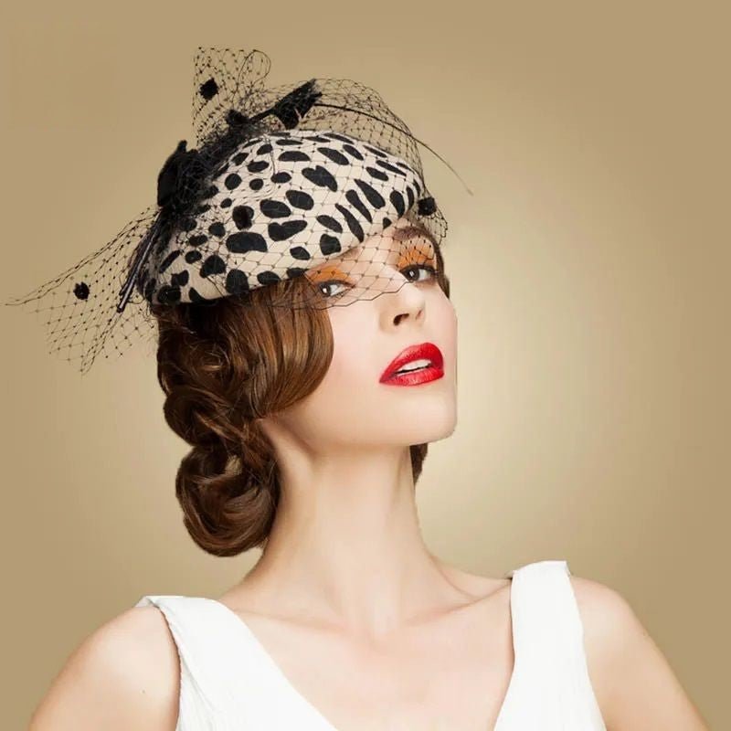 Bibi leopardo skrybėlė