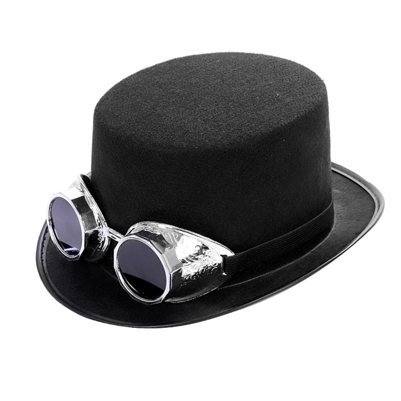 Steampunk viršutinė skrybėlė