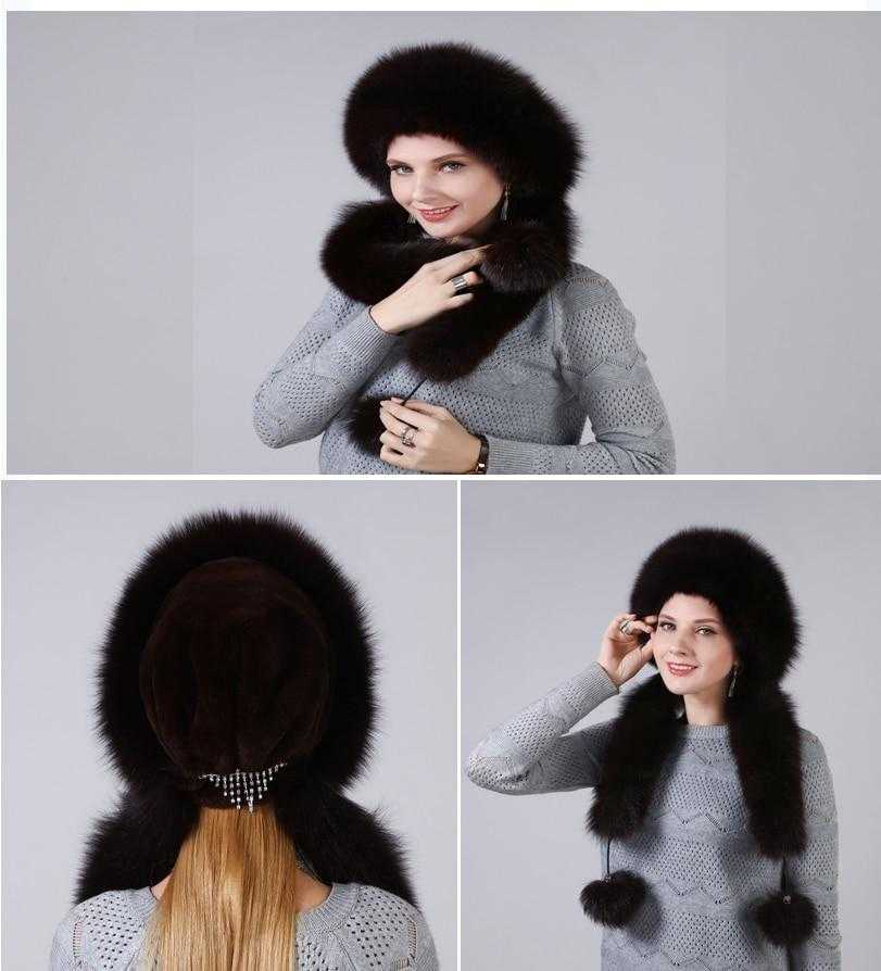Šilta kepurė su šaliku