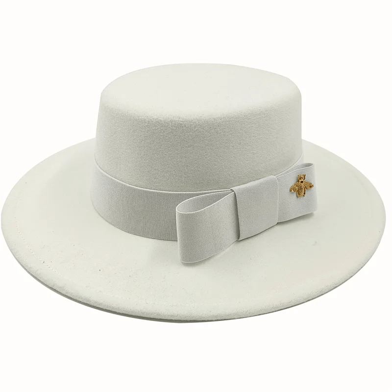 Fedora Chic vilnonė skrybėlė