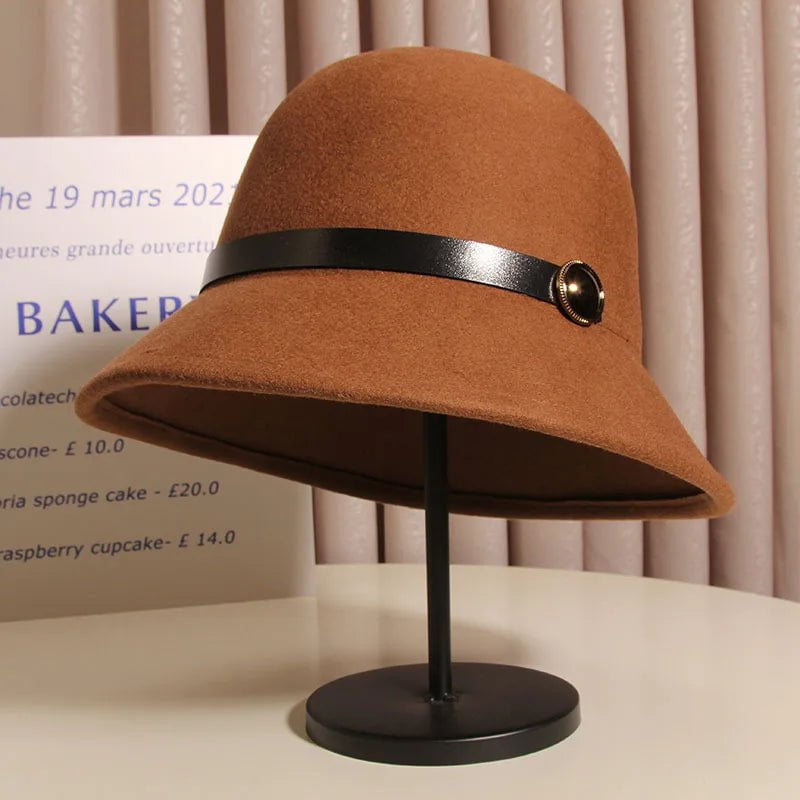 Prancūziška retro moteriška fedora