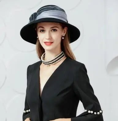Stilinga cloche skrybėlė moterims