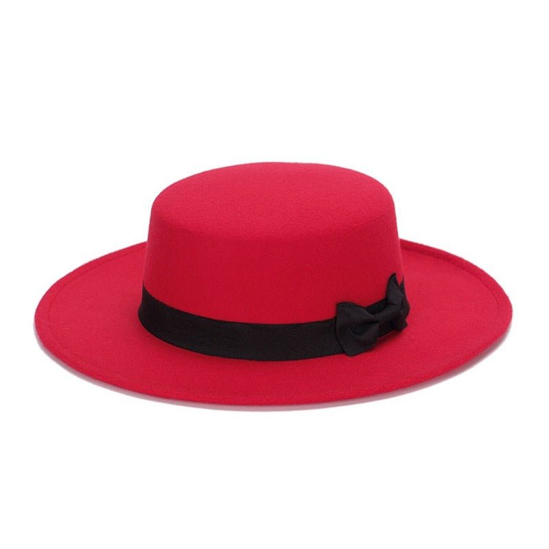 Fedora jazz hatt i ull