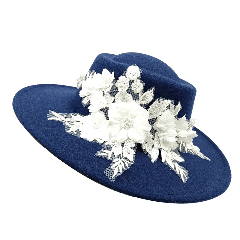 Fedora madinga vilnonė skrybėlė