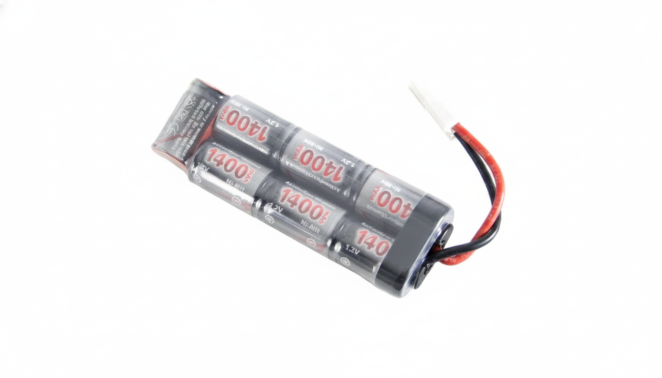 Батерия 1400 mAh 8,4 V за електрически airsoft – тип mini Батерия 1400 mAh 8,4 V за електрически airsoft – тип mini