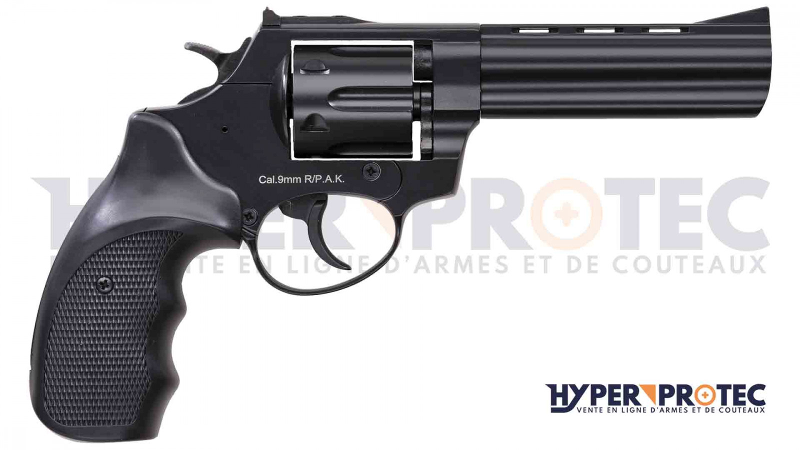 Ekol Viper 4,5″ negru – revolver de alarmă 9 mm R