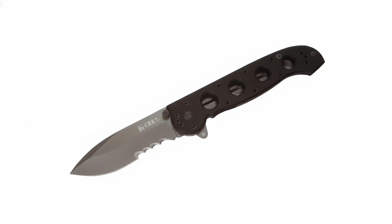 Cuțit CRKT M21 cu lamă zimțată