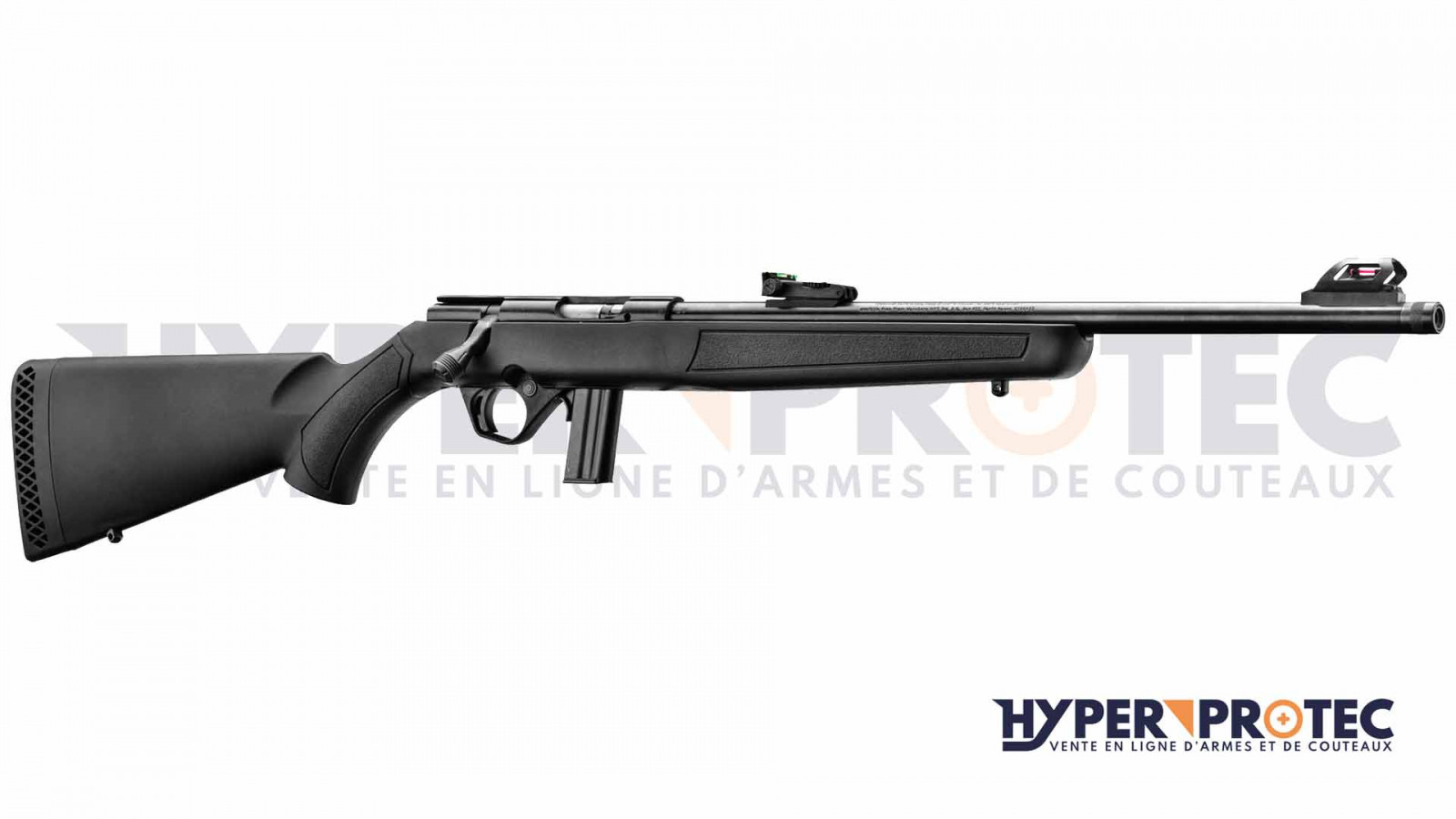 Комплект карабина 22lr Mossberg Plinkster 802 + оптичен мерник + калъф + амуниции