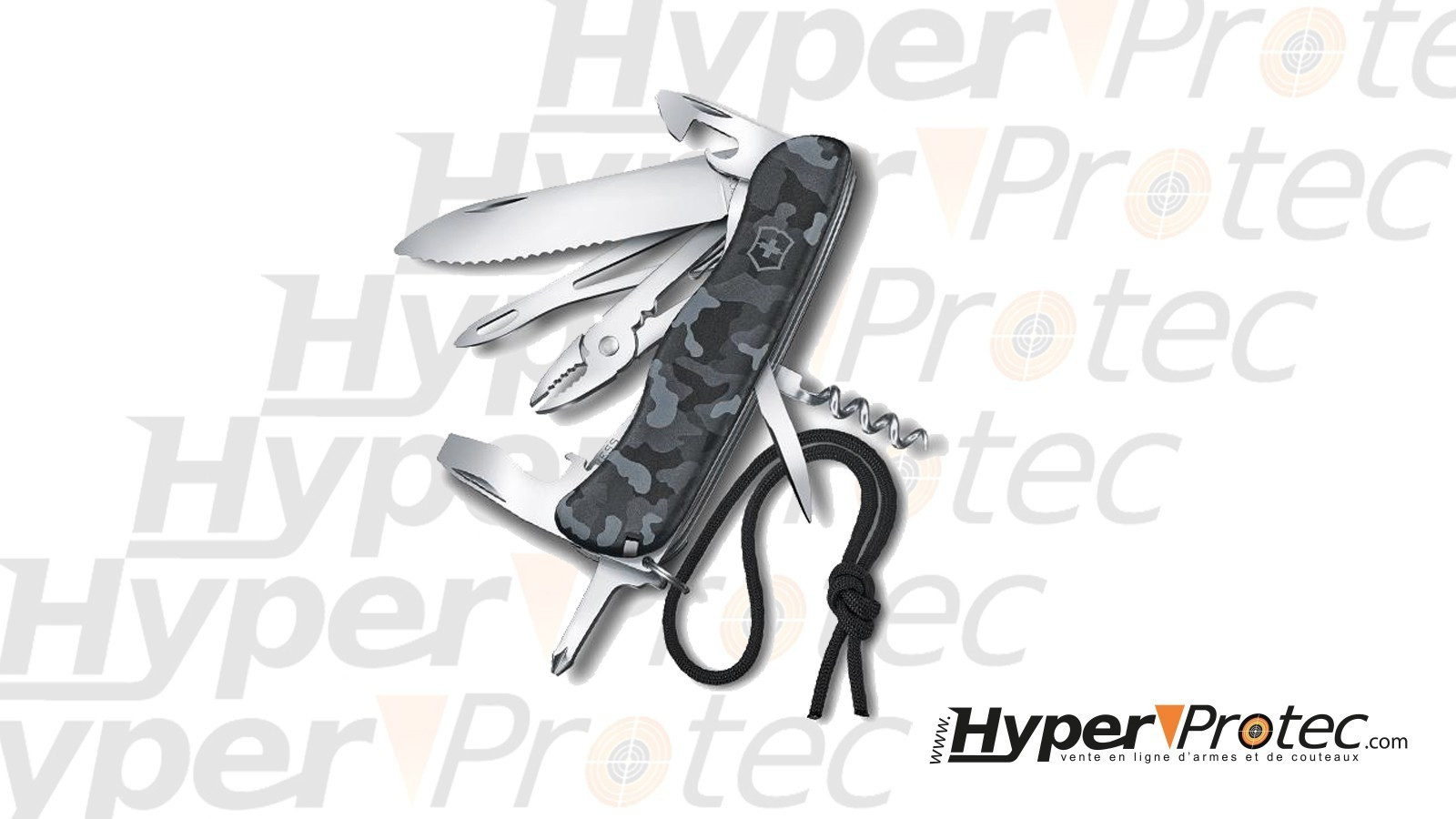 Швейцарски нож Victorinox Skipper Camo Navy с 18 функции