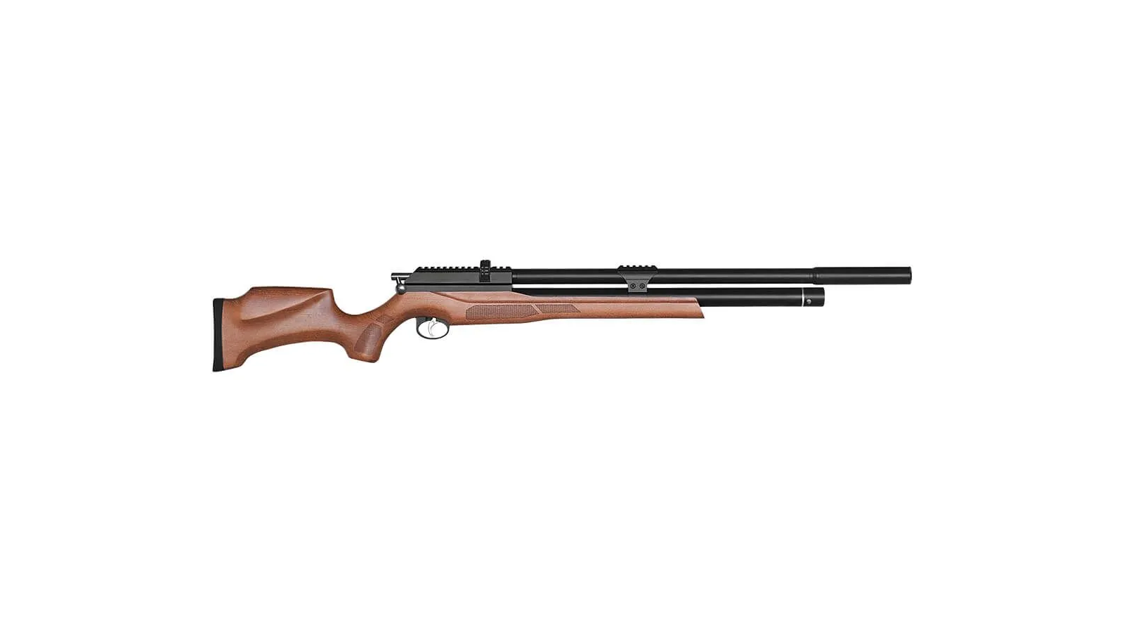 Пакет Snowpeak M25W Wood PCP - въздушна пушка с калибър 5,5 мм, 19,9 J