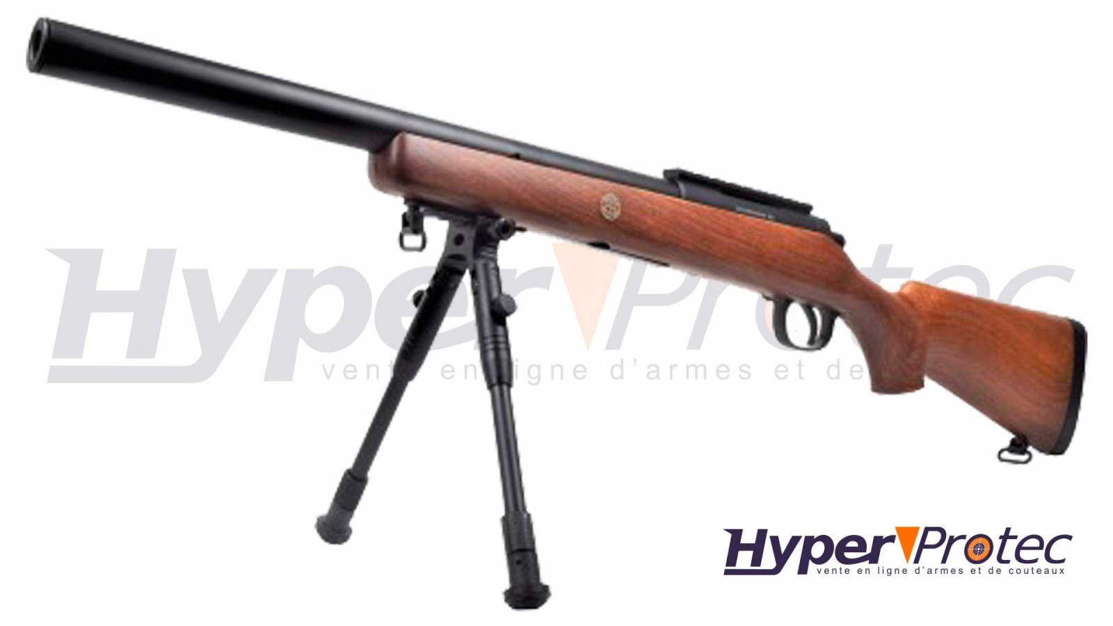 Carabină de vânătoare tip sniper airsoft Well MB02BW