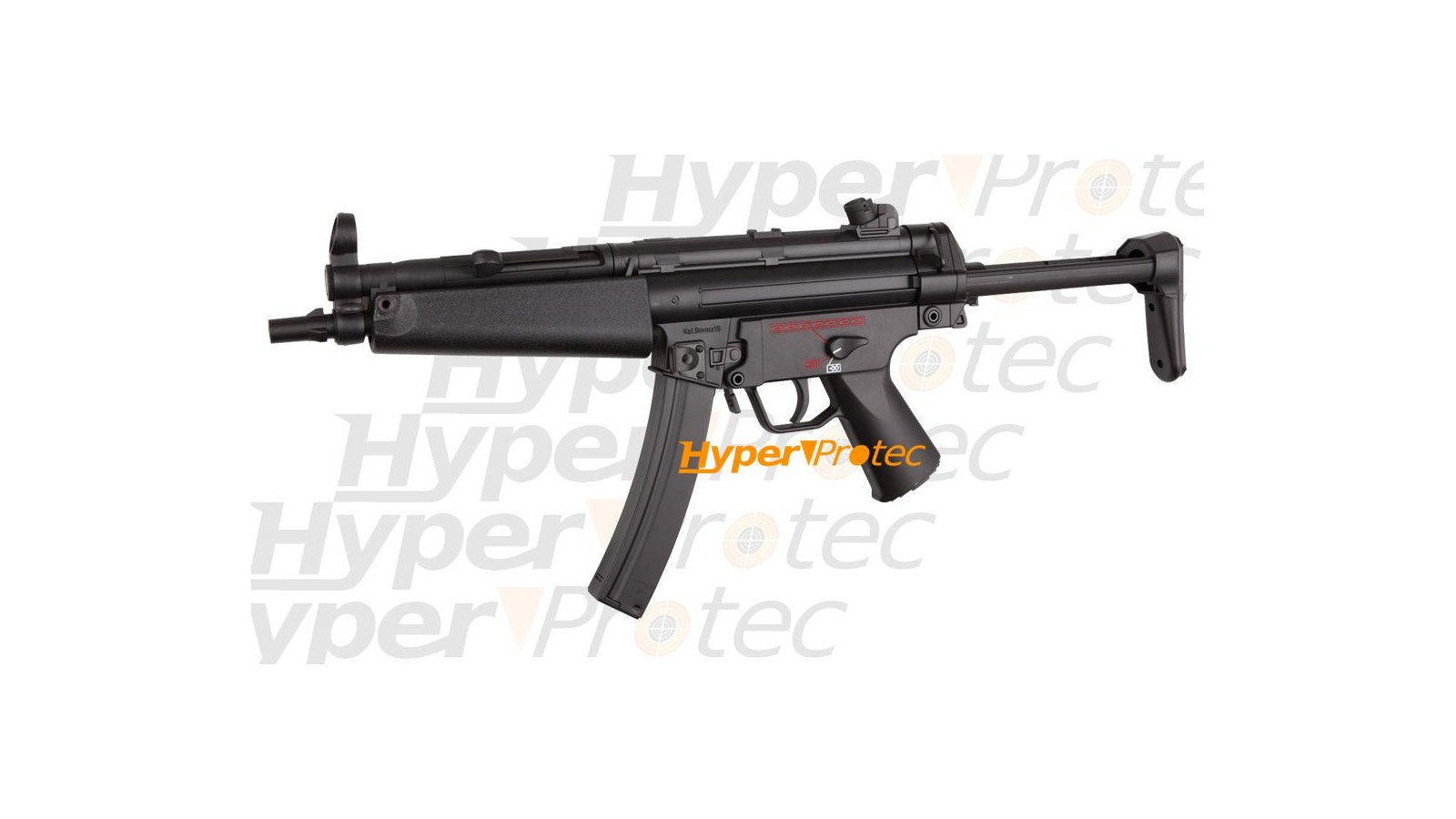Bt5 a5 (mp5 a5) с прибираща се прикладка + 2 пълнителя – 328 fps