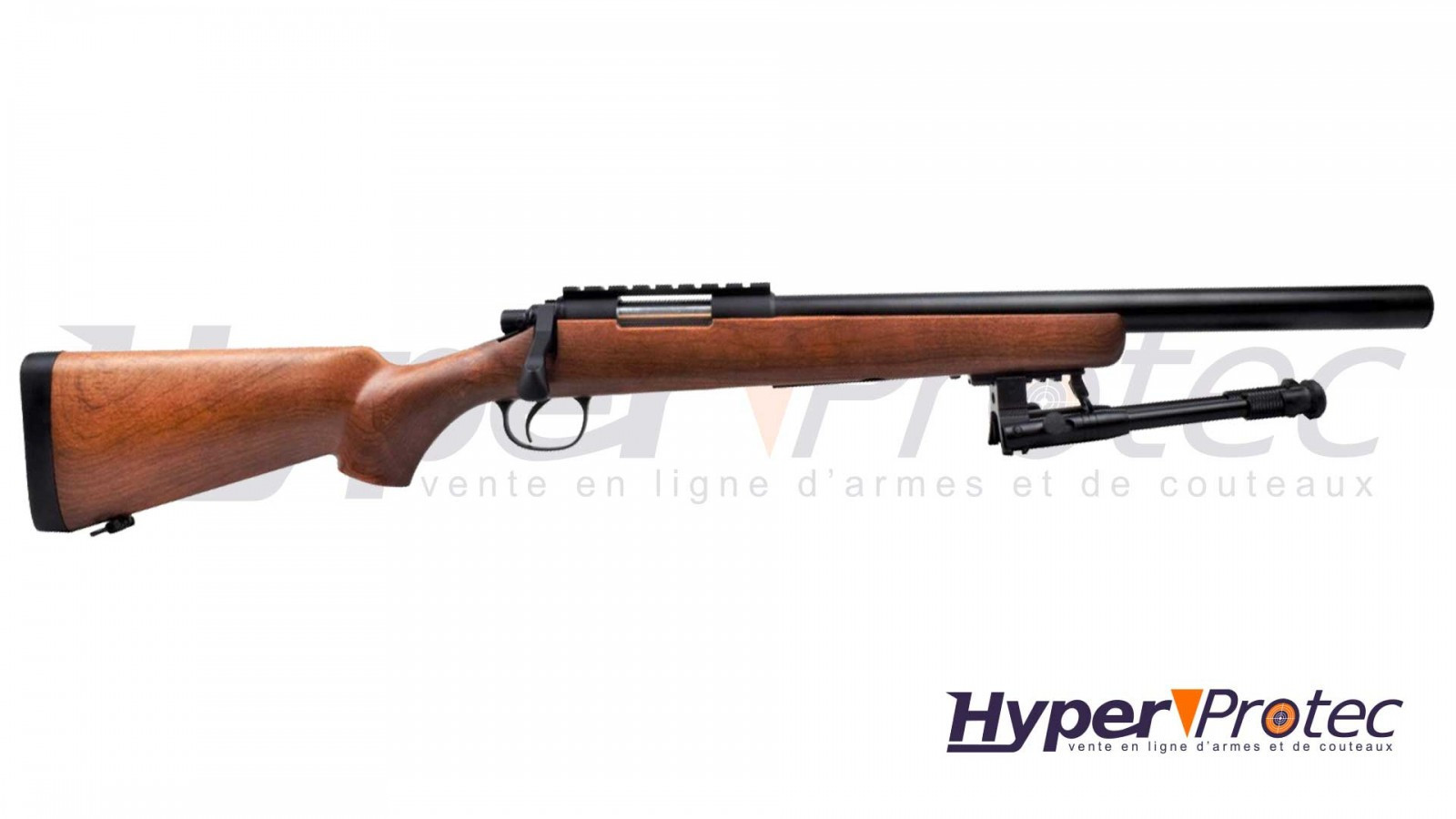 Carabină de vânătoare tip sniper airsoft Well MB02BW
