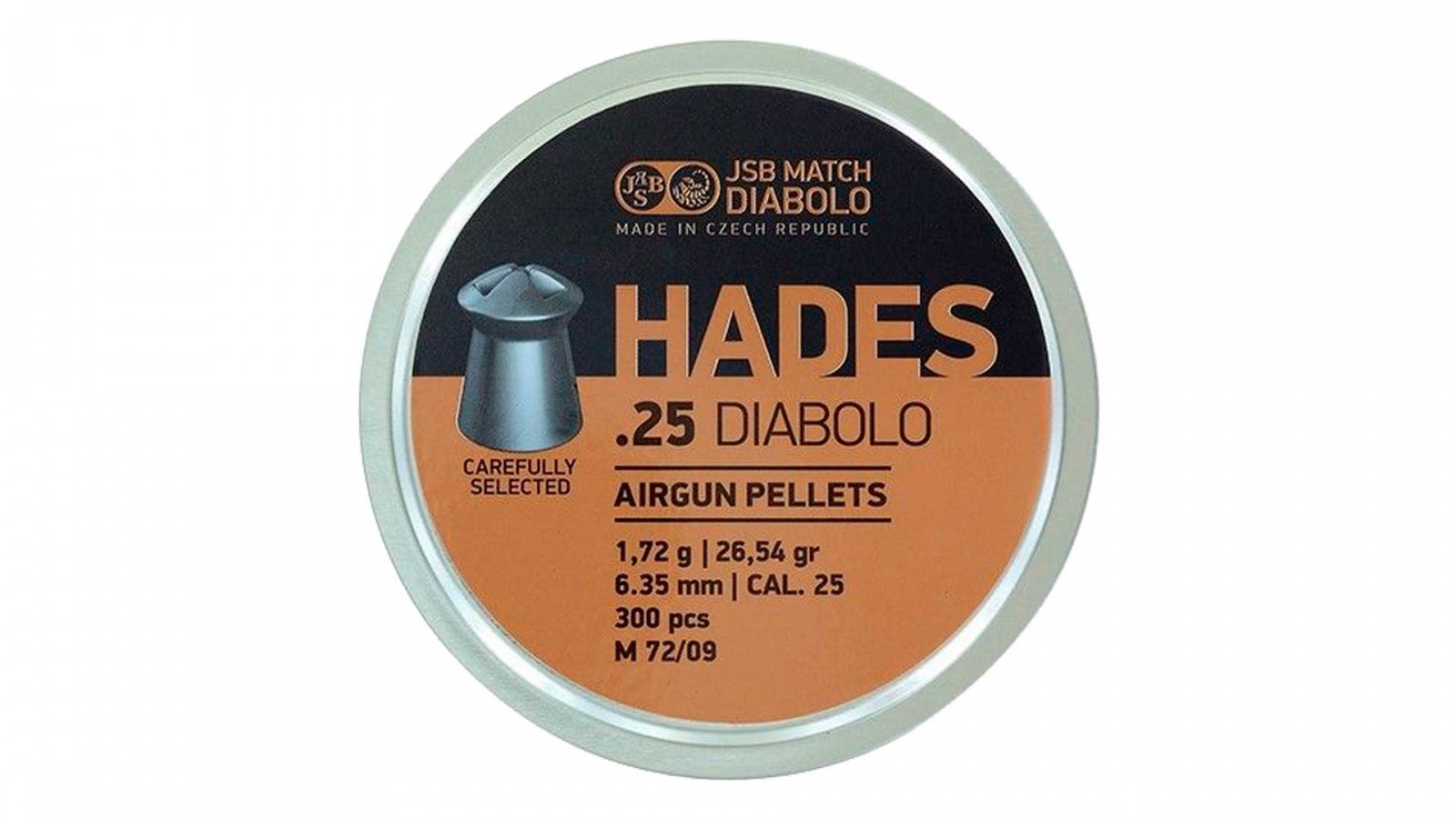 Gloanțe de 6,35 mm JSB Hades Diabolo Gloanțe de 6,35 mm JSB Hades Diabolo