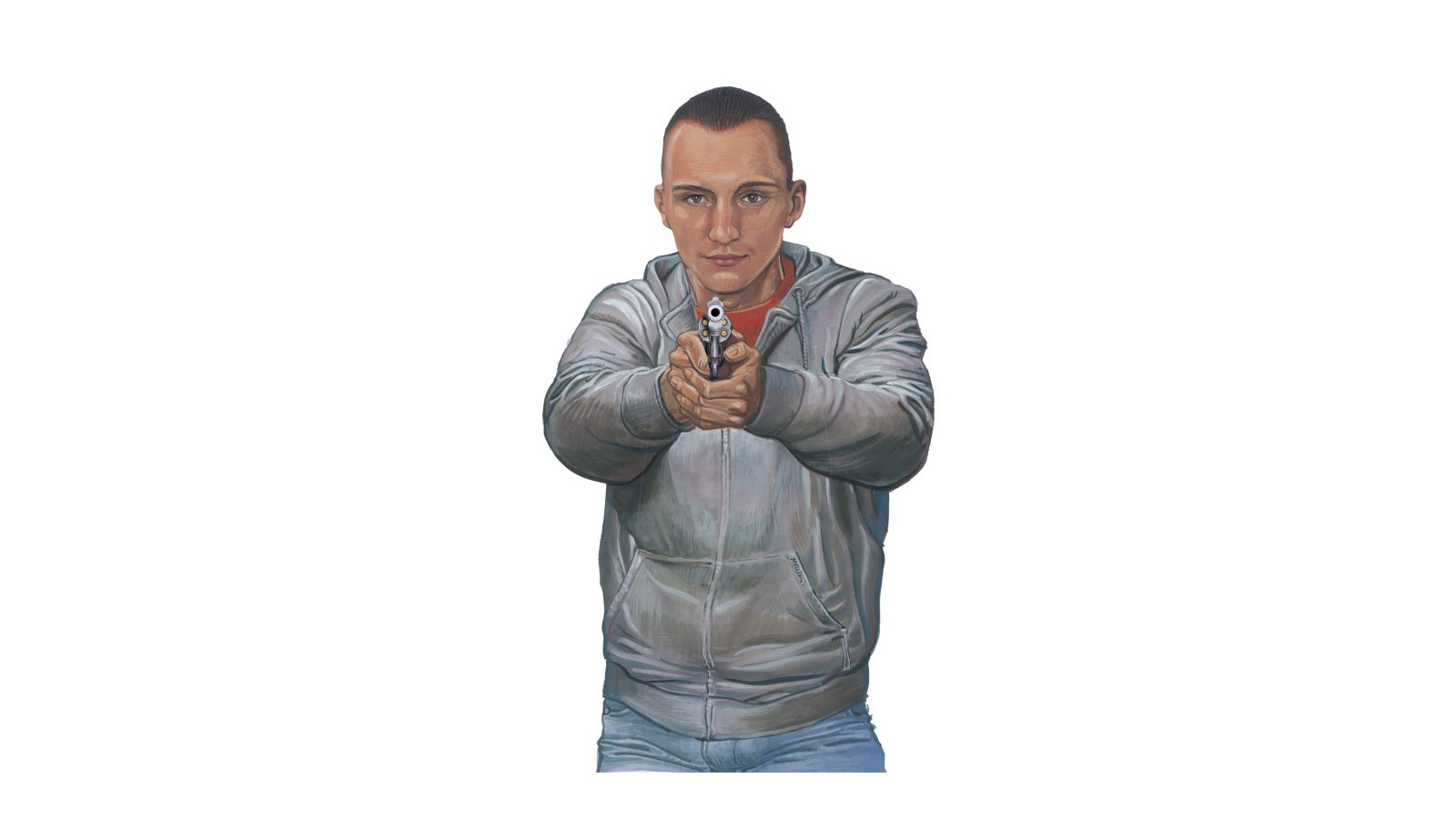 Poster țintă Charlie - 89 x 64 cm