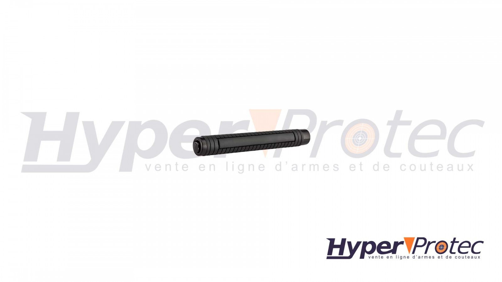 Baston telescopic de poliție din oțel călit - 50 cm