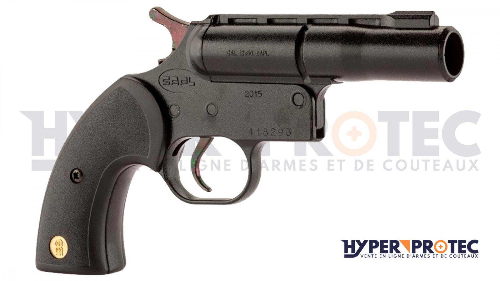 Пистолет за самоотбрана с гумени патрони GC27 Tactical Gom Cal 12 50 Пистолет за самоотбрана с гумени патрони GC27 Tactical Gom Cal 12 50