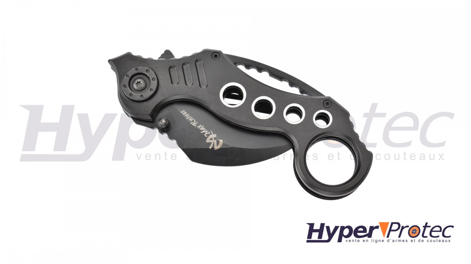 Cuțit pliant Karambit Max negru